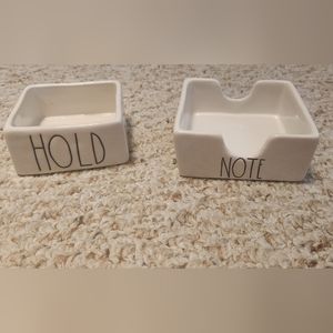 Rae Dunn Hold and Note